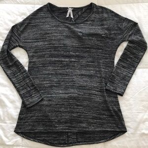 Soft Heathered Warmup Top